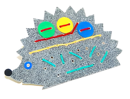 Игра-шнуровка для слабовидящих детей "Ежик" - fgospostavki.ru - Казань