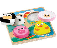 Тактильные пазлы "Ферма" - fgospostavki.ru - Казань