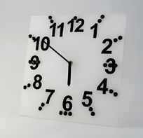 Часы тактильные настольные с крупными цифрами - fgospostavki.ru - Казань