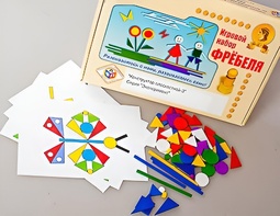 Игровой набор Фребеля "Конструктор плоскостной-3" (Серия "Эксперимент") - fgospostavki.ru - Казань