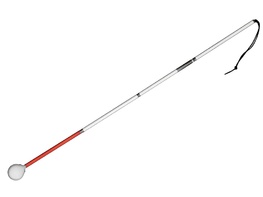 Трость складная ориентационная на крючке 100 сантиметров - fgospostavki.ru - Казань