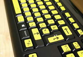 Комплект для маркировки клавиатуры азбукой Брайля - fgospostavki.ru - Казань