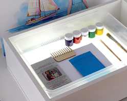 Стол-планшет "Водная фантазия"  (Формат А3) - fgospostavki.ru - Казань