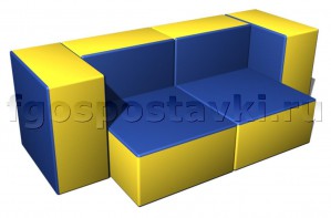 Комплект мебели из 6-ти пуфиков ВИК - fgospostavki.ru - Казань
