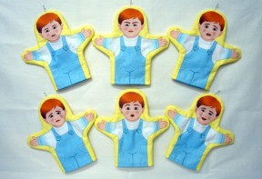 Набор рукавичек "Эмоции (мальчики)" 6 штук - fgospostavki.ru - Казань