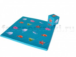 Игровой мат "Море" с кубиком - fgospostavki.ru - Казань