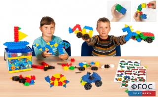 Конструктор Природа и техника (200 деталей) - fgospostavki.ru - Казань