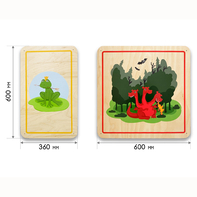 Набор стеновых панелей «Мир сказки - Волшебные герои» - fgospostavki.ru - Казань