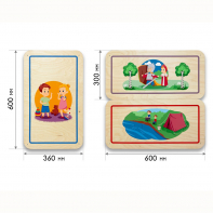 Набор стеновых панелей «Мои увлечения - Любимые занятия» - fgospostavki.ru - Казань