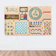 «Наши чемпионы» - Дидактическая настенная панель - fgospostavki.ru - Казань