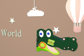 Бизиборд «Голова крокодила» - fgospostavki.ru - Казань