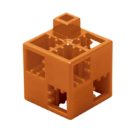 Кубик-основание коричневый 20х20 Artec - fgospostavki.ru - Казань