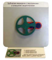 Демонстрационная модель "Зубчатая передача с внутренним и внешним зацеплением" - fgospostavki.ru - Казань