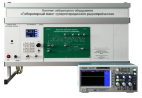 Комплект лабораторного оборудования «Лабораторный макет супергетеродинного радиоприёмника»  - fgospostavki.ru - Казань