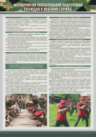 Стенд "Мероприятия обязательной подготовки граждан к военной службе" - fgospostavki.ru - Казань