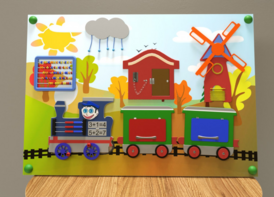 Бизипанель «Вагончик» - fgospostavki.ru - Казань