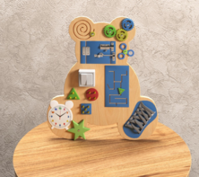 Бизиборд «Медведь» - fgospostavki.ru - Казань