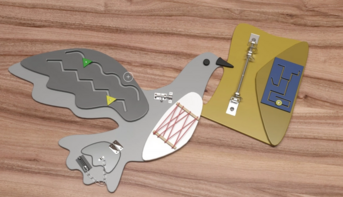 Бизиборд «Почтовый голубь» - fgospostavki.ru - Казань