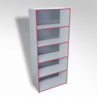 Шкаф широкий открытый ТР1 ЛДСП - fgospostavki.ru - Казань