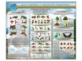 Стенд "Как выжить в суровых условиях" - fgospostavki.ru - Казань