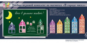 "В городе чисел". Для лучшего понимания и запоминания состава чисел первого десятка - fgospostavki.ru - Казань