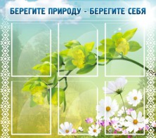 Стенд "Берегите природу - берегите себя" - fgospostavki.ru - Казань