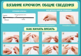 Стенд "Вязание крючком № 2" - fgospostavki.ru - Казань